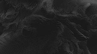 wind, render, abstract, dark