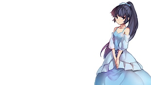 black haired female anime character illustration, Log Horizon, Akatsuki (Log Horizon) HD wallpaper