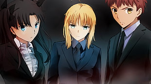 Fate Stay Night characters, manga, Fate Series HD wallpaper