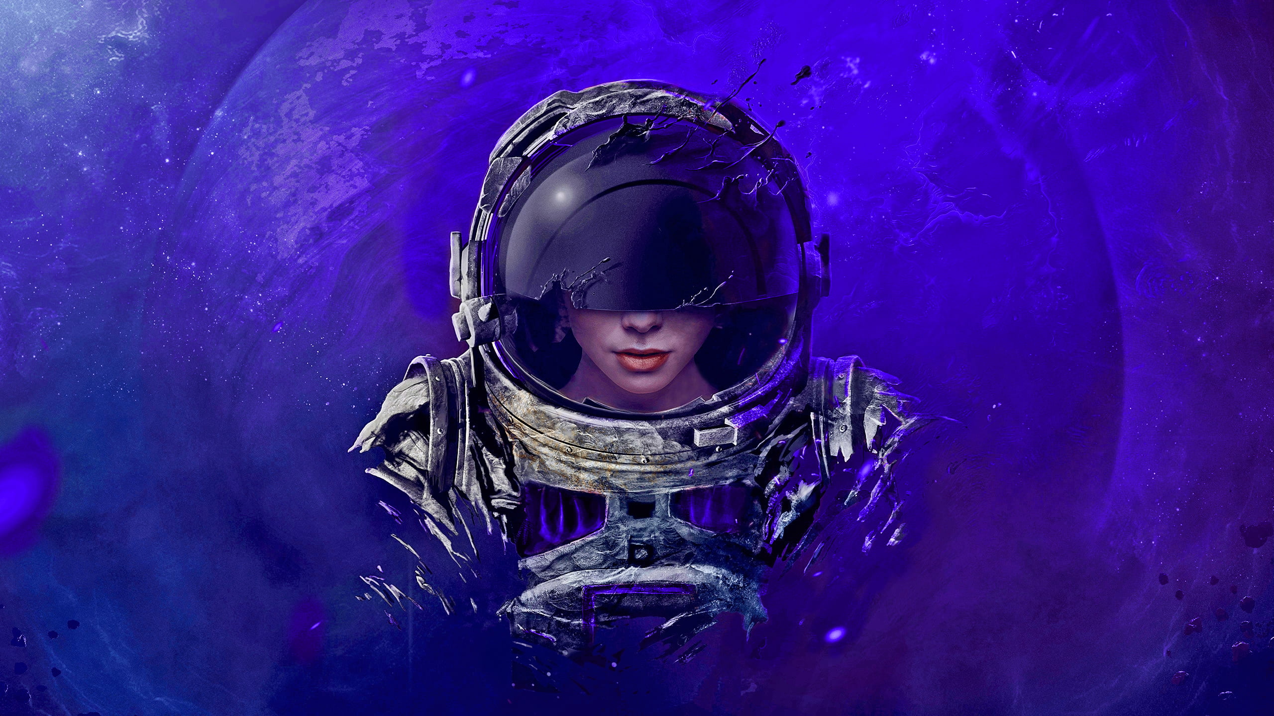 Astronaut wallpaper, digital art, artwork, astronaut, photo manipulation