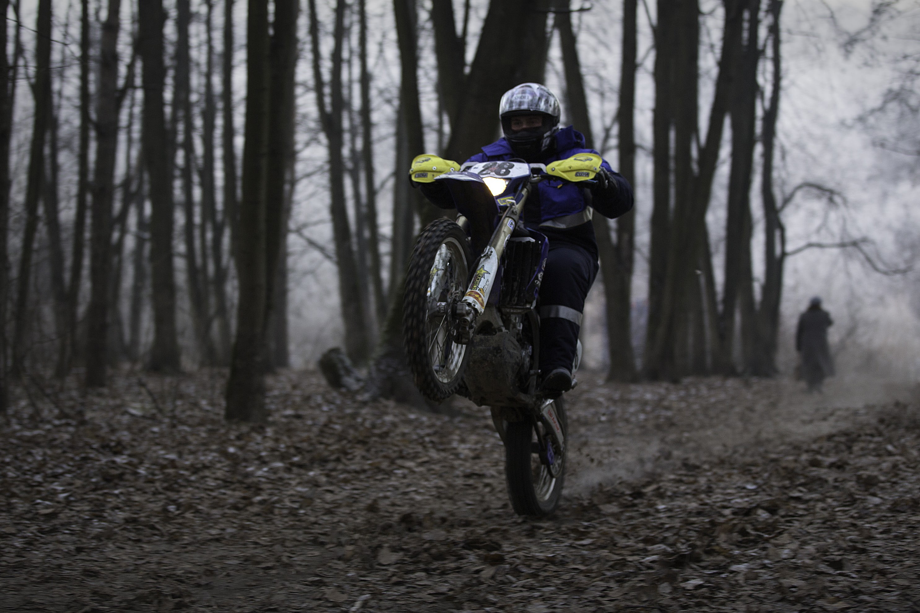 Black And Yellow Motocross Dirt Bike Motocross Motorcycle