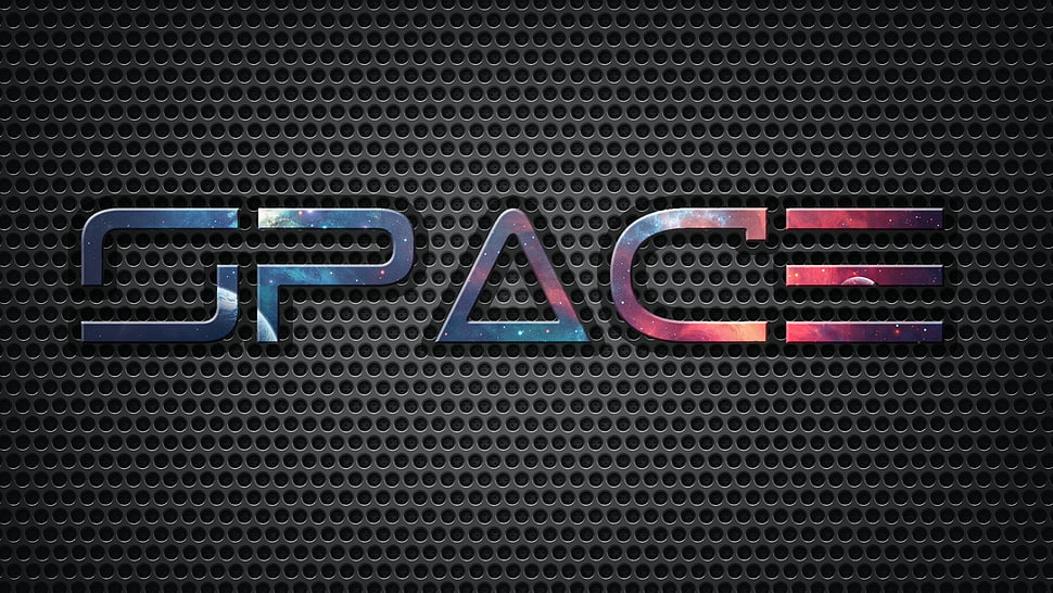 Space logo, space, texture HD wallpaper