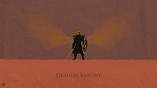 DOTA2 Dragon Knight digital wallpaper, Dota 2, Dragon Knight, video games HD wallpaper