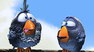 two owls illustration, Pixar Animation Studios, Disney Pixar HD wallpaper