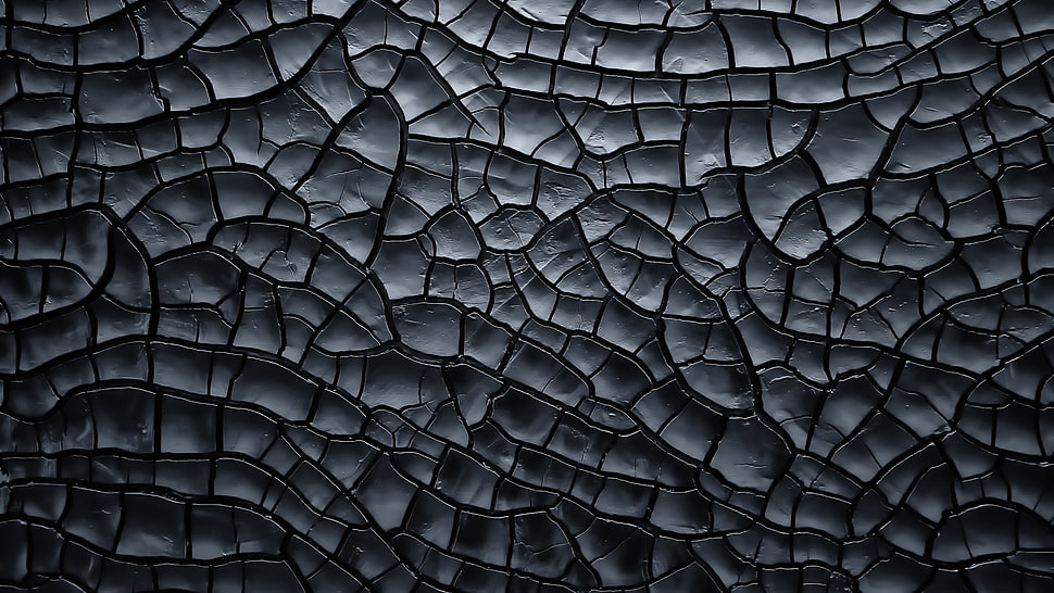 quilted black leather bed mattress, nature, structure, mud, minimalism HD wallpaper