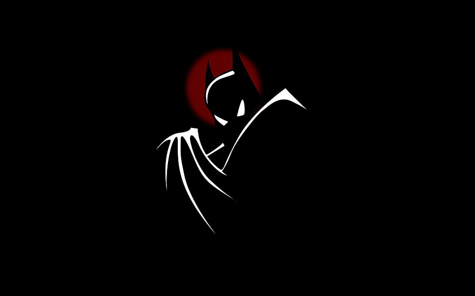 DC Batman illustration HD wallpaper