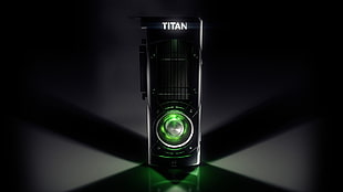 black Titan computer tower