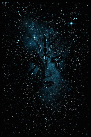 galaxy illustration, portrait display, movies, Star Trek Beyond, space HD wallpaper