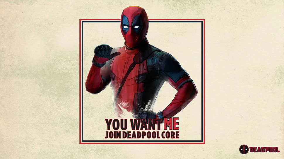 Deadpool digital wallpaper HD wallpaper