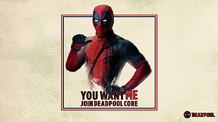 Deadpool digital wallpaper