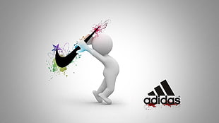 Nike and adidas logos, Adidas, Nike HD wallpaper
