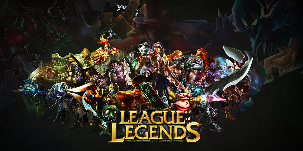 League of Legends poster HD wallpaper