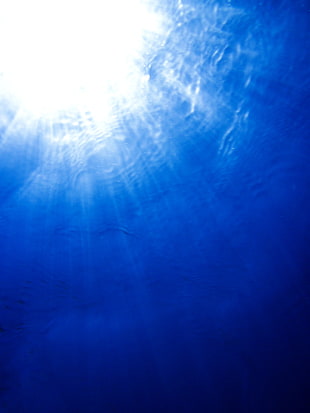 blue body of water HD wallpaper
