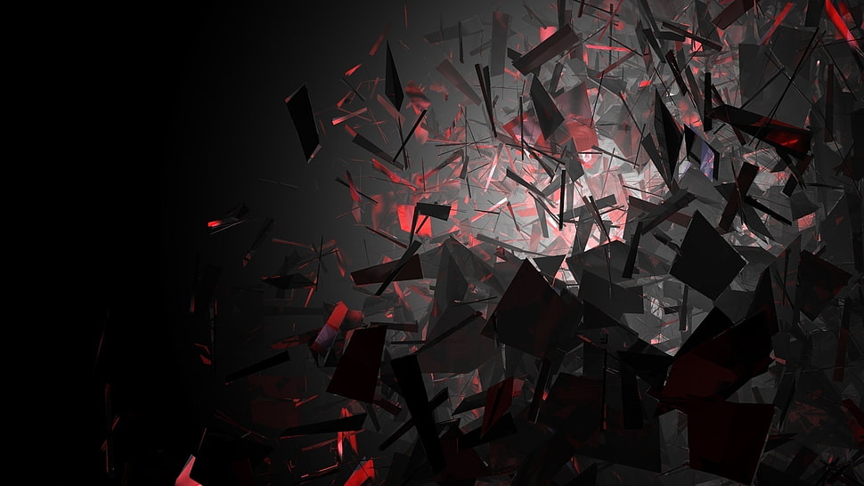 black and red wall paper HD wallpaper