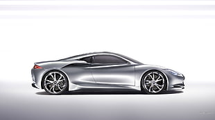 silver concept car, concept cars, Infiniti Emerg E