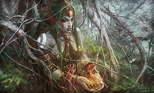 video game digital wallpaper, fantasy art