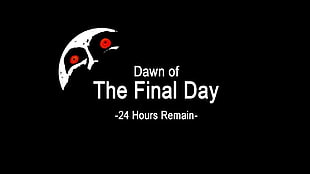 Dawn of The Final Day text, The Legend of Zelda, Moon HD wallpaper