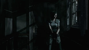 game application, Resident Evil, Resident  Evil HD Remaster, Jill Valentine, spencer mansion HD wallpaper