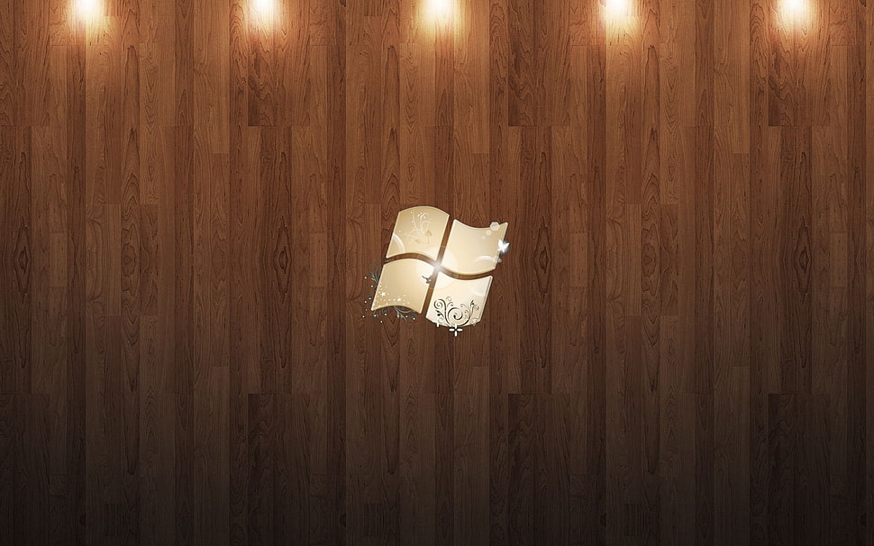 Windows logo, logo, textured, computer, Microsoft HD wallpaper