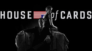 house of cards illustration, House of Cards, Frank Underwood, Kevin Spacey, Robin Wright HD wallpaper