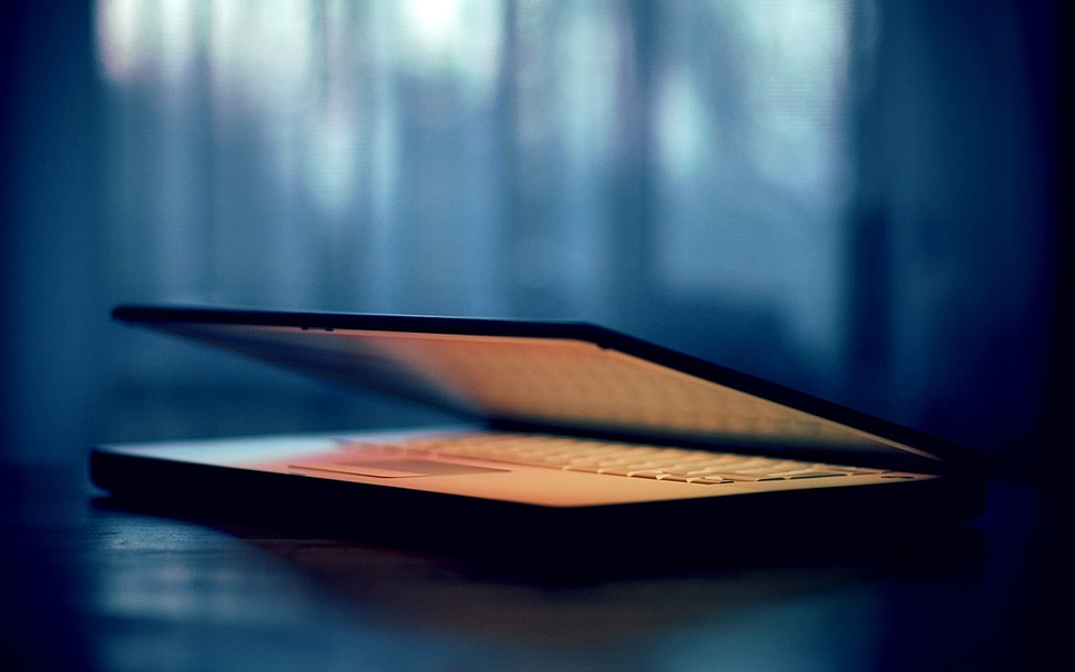 Laptop,  Light,  Computer HD wallpaper