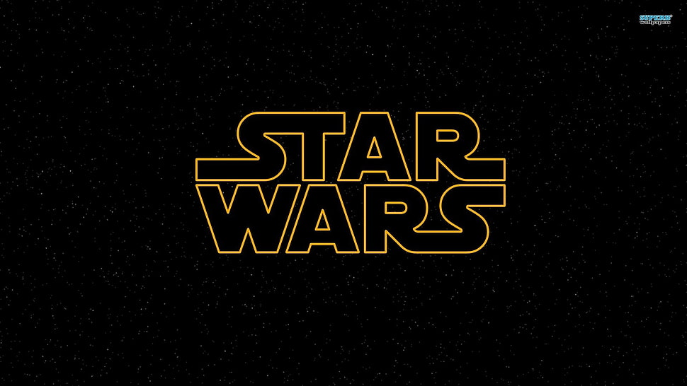 Star Wars logo, Star Wars HD wallpaper
