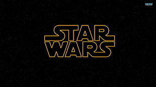 Star Wars logo, Star Wars HD wallpaper