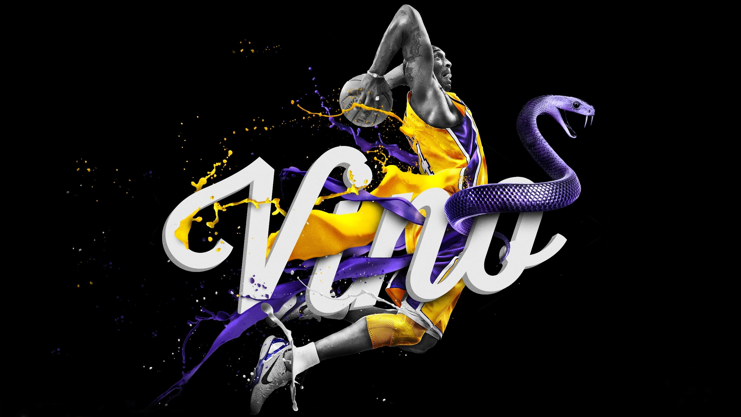 Kobe Bryant Vino poster