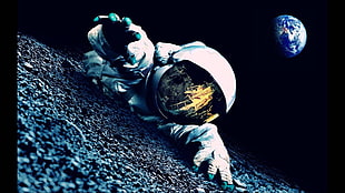astronaut poster, space