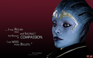 Quotes of blue woman character