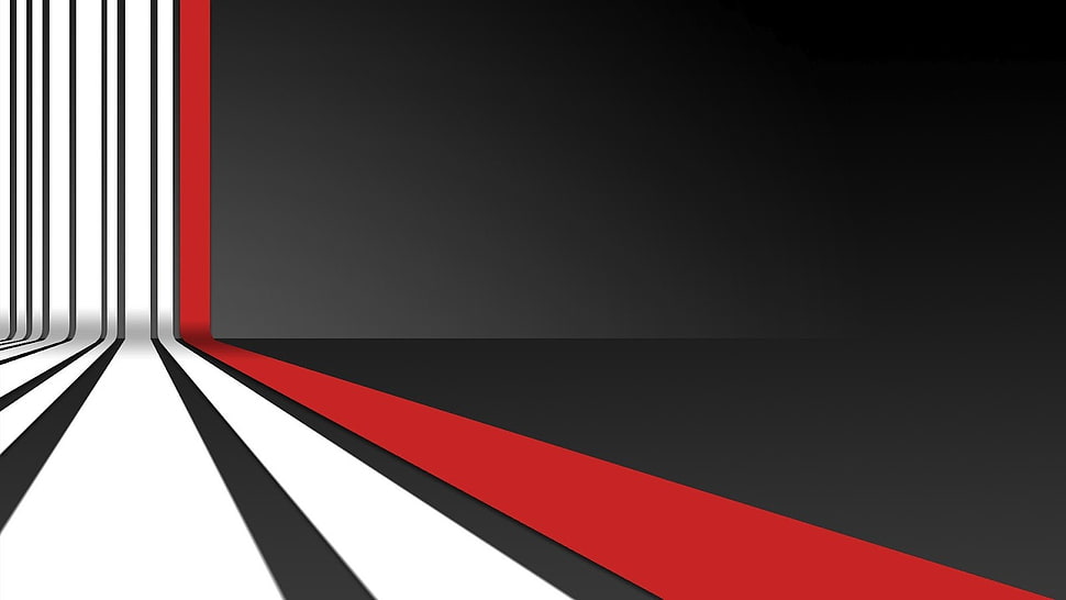 white and red wallpaper, lines, abstract HD wallpaper