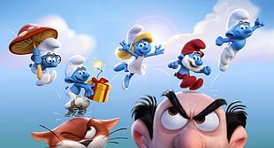 Smurfs Movie poster HD wallpaper