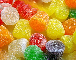 assorted jelly candies HD wallpaper