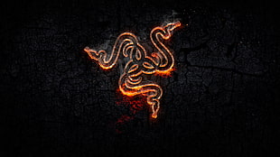 Razer logo wallpaper, Razer Inc., Razer, logo, snake