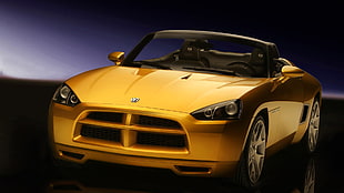 gold Lamborghini sports car screenshot