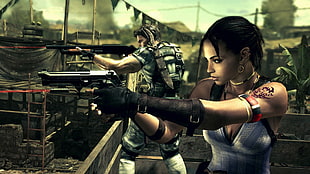 Resident Evil 5 game screenshot, Resident Evil 5, video games