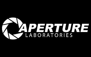 Aperture laboratories logo, Aperture Laboratories, aperture, Portal (game), Portal 2