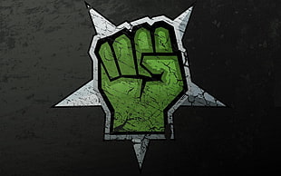 green fist logo