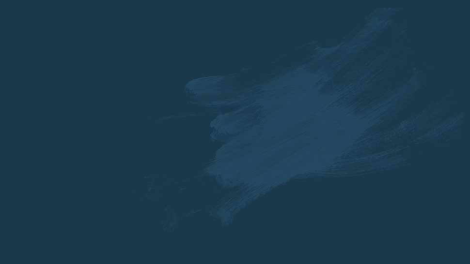 paintbrushes, blue HD wallpaper