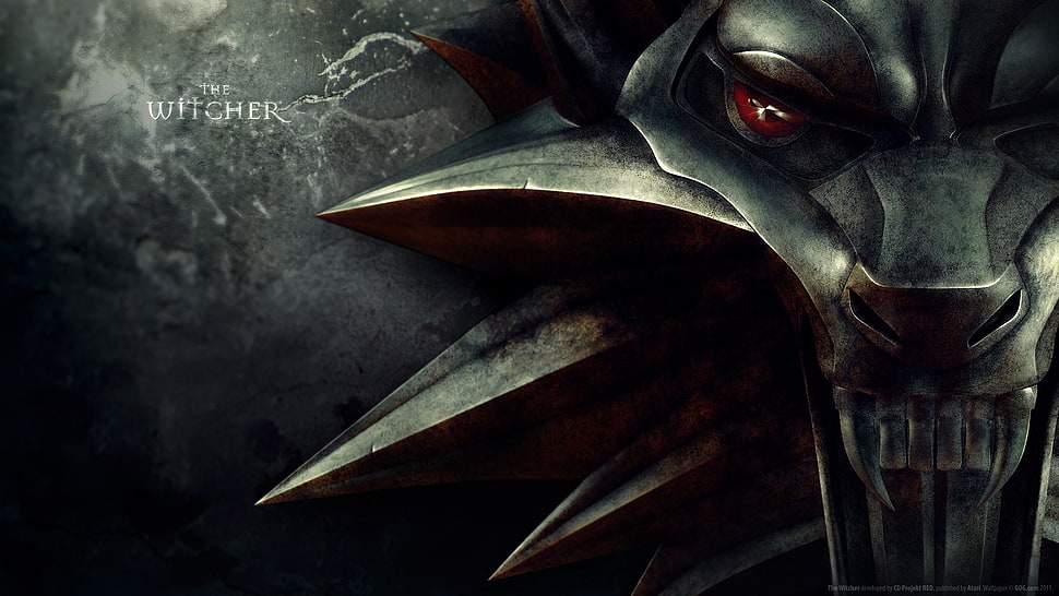The Witcher digital wallpaper, The Witcher HD wallpaper