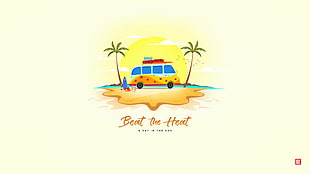 Beat the Heat illustration HD wallpaper