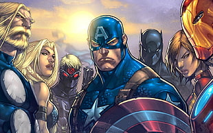 MARVEL Avengers wall paper