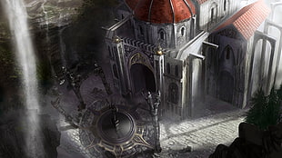 cathedral game scene screenshot