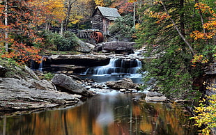 painting of falls HD wallpaper