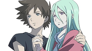 male and female anime character