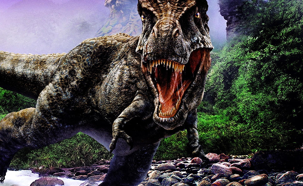 tyrannosaurus rex HD wallpaper