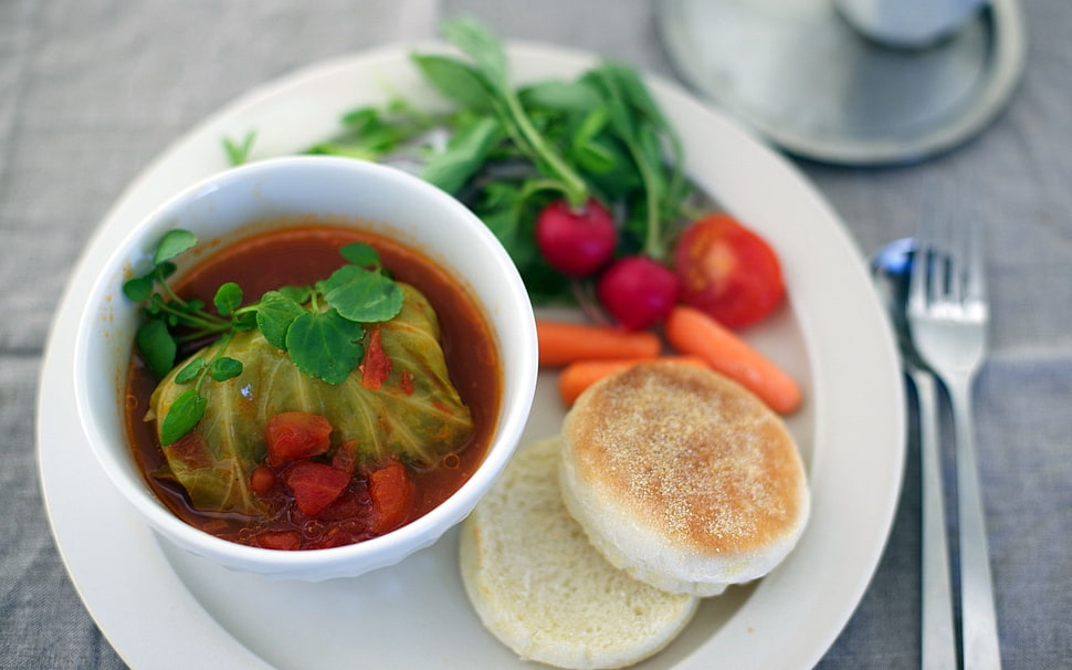 cooked food HD wallpaper