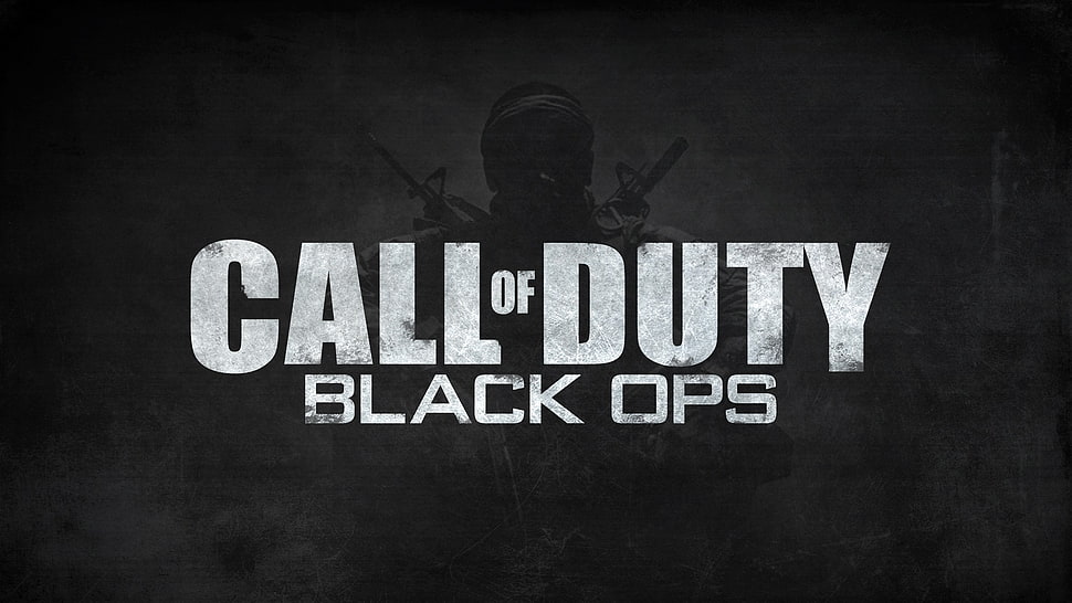 Call of Duty Black Ops digital wallpaper, Call of Duty: Black Ops, Call of Duty, minimalism, video games HD wallpaper
