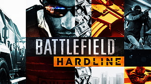 Battlefield Hardline digital wallpaper, Battlefield Hardline, video games