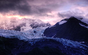 mountain alps, nature, landscape, mountains, glaciers HD wallpaper